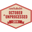 October Unprocessed 2014